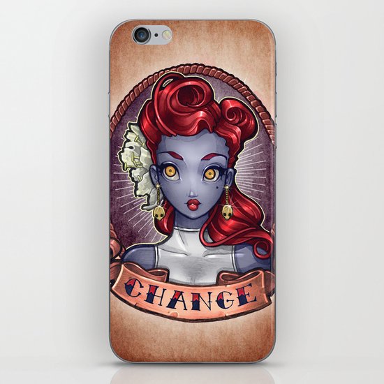 CHANGE pinup iPhone & iPod Skin