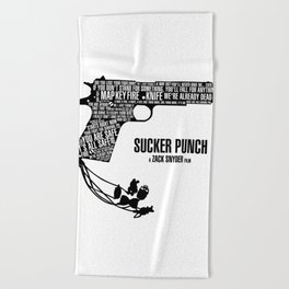 Sucker Punch Beach Towel