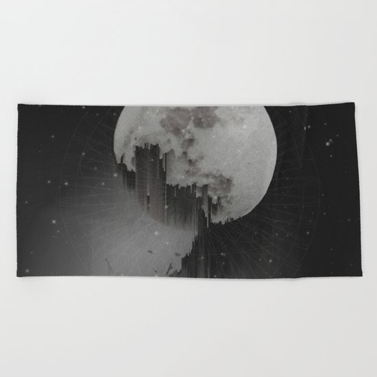 Sacred Moon Beach Towel