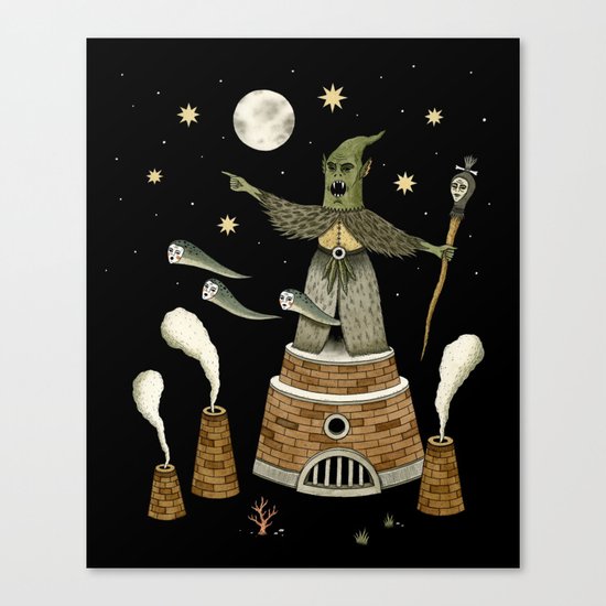 A Malevolent Decree Canvas Print