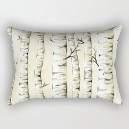 Silver Birch Rectangular Pillow