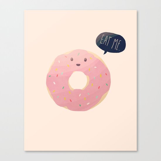 Eat Me Canvas Print