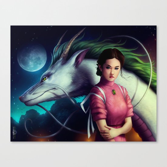 "Spirited Away" Canvas Print