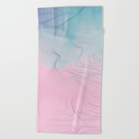 Half of Me Beach Towel