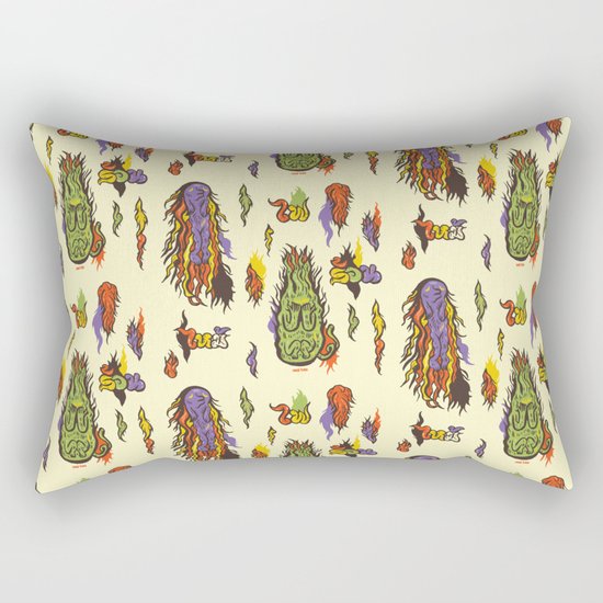 Fire monsters Rectangular Pillow