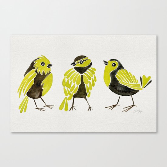 Goldfinches Canvas Print