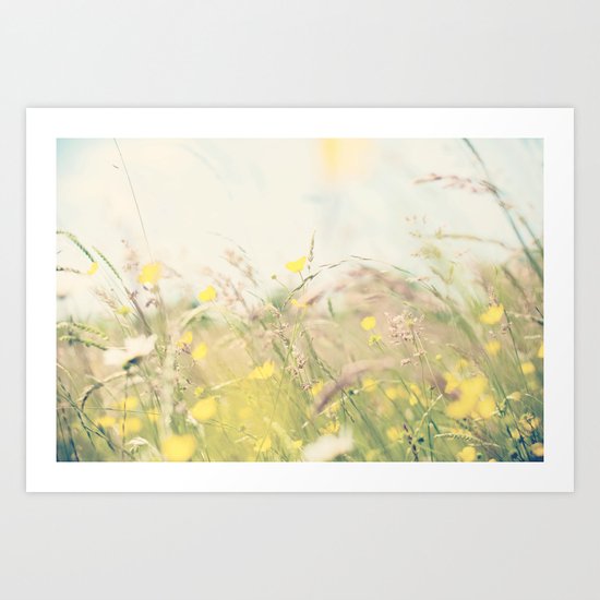 lazy hazy summer days ... Art Print