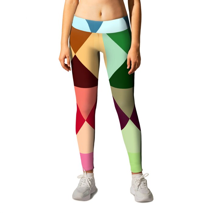 So Colorful Leggings by MREdesign | Society6