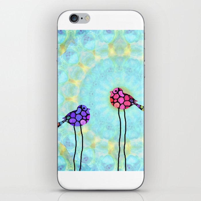 Mandala Bird Art - Be An Original iPhone Skin