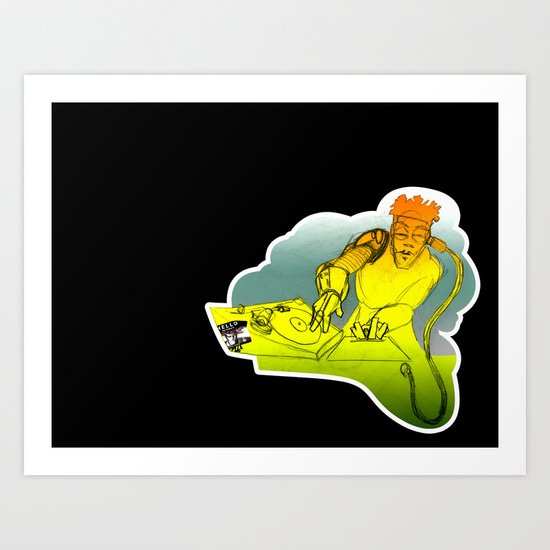 Sketch Book Classics: K-Bot Art Print