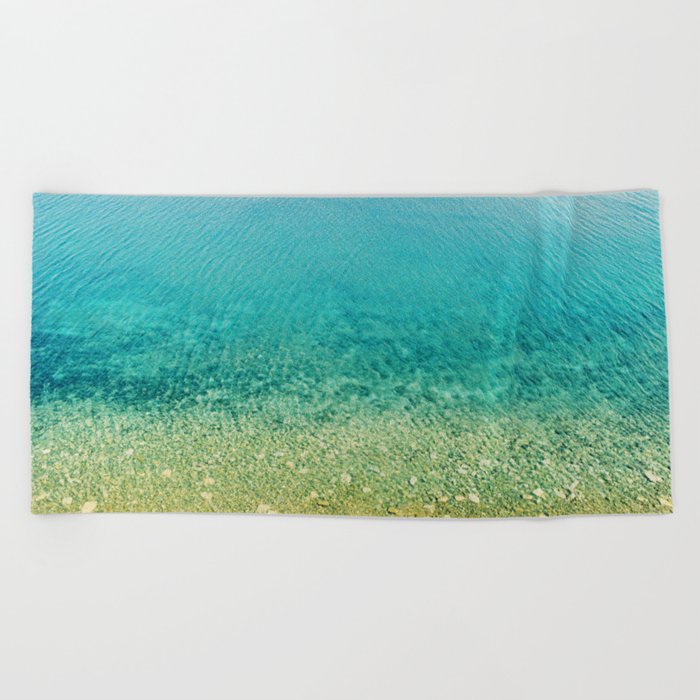 Mediterranean Sea, Italy, Photo Beach Towel