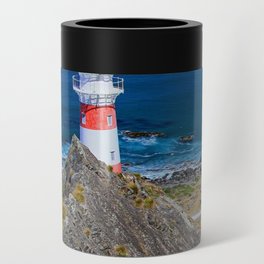 New Zealand Photography - Cape Palliser By The Blue Ocean Can Cooler