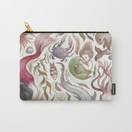 Mermaids and Sea Creatures Carry-All Pouch