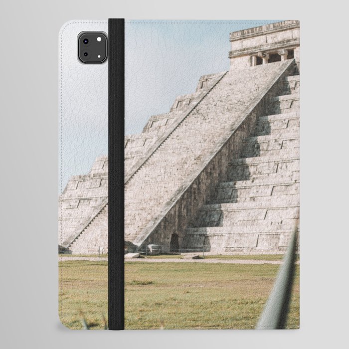 Mexico Photography - Ancient Famous Building In Mexico iPad Folio Case