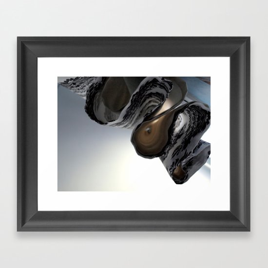 Curtain Framed Art Print