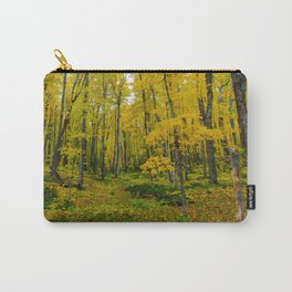 Fine Art Northern Michigan During Fall Photography Wall Decor Art Autumn Colored Leaves  Carry-All Pouch