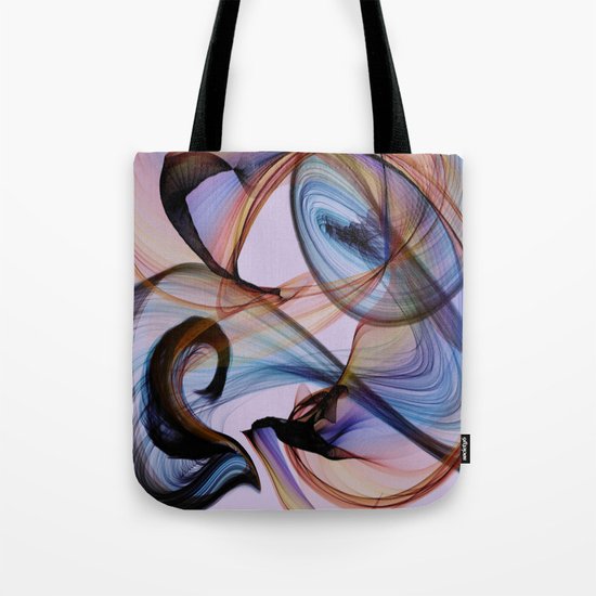 Bird Flame Purple Tote Bag
