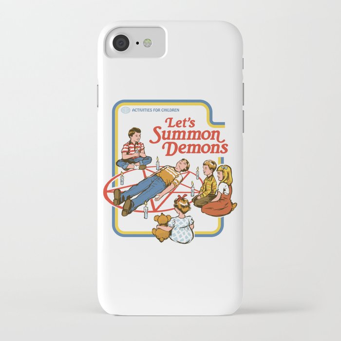 let's summon demons iphone case