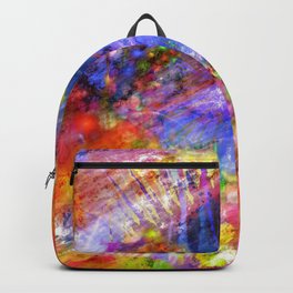 Abstract Colorful Paint Splash Artwork Decoration Backpack