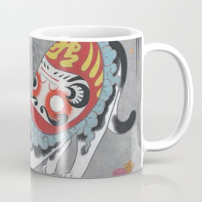 Daruma Cats Coffee Mug