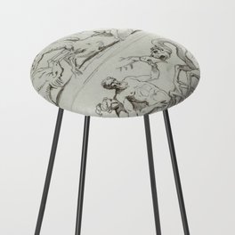 Greek Mythology Counter Stool