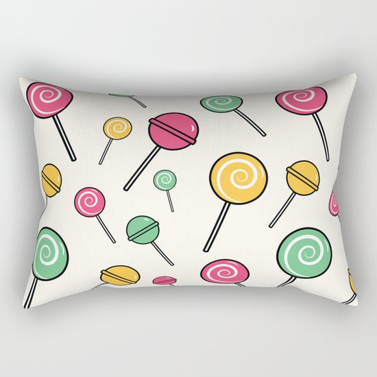 Lolli-lollipop Rectangular Pillow