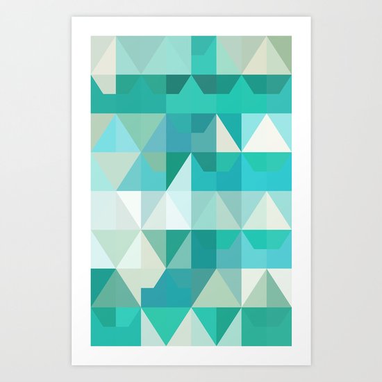 color story - poseidon Art Print
