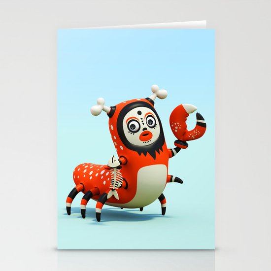 Dead Fish Stationery Cards