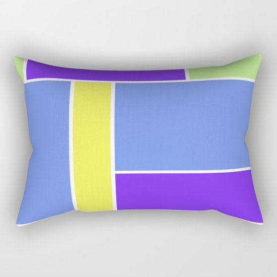 Abstract #461 Rectangular Pillow