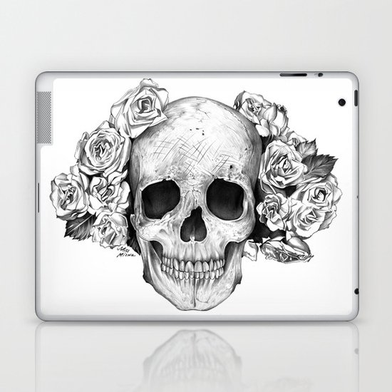 SKULL Laptop & iPad Skin