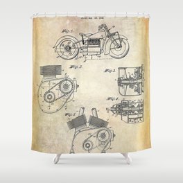Motorcycle Shower Curtains For Any, Indian Motorcycle Shower Curtain