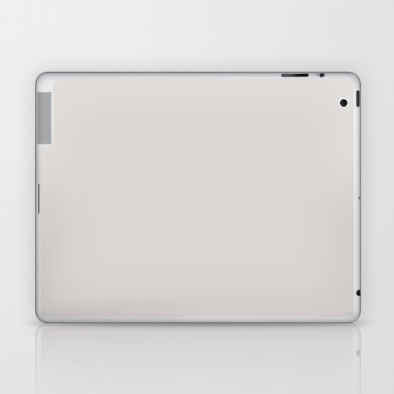 White Ash Gray Laptop & iPad Skin
