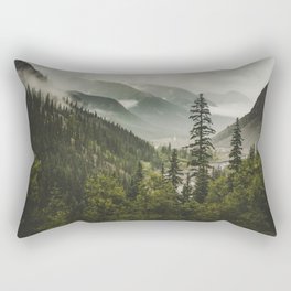 Mountain Valley of Forever Rectangular Pillow