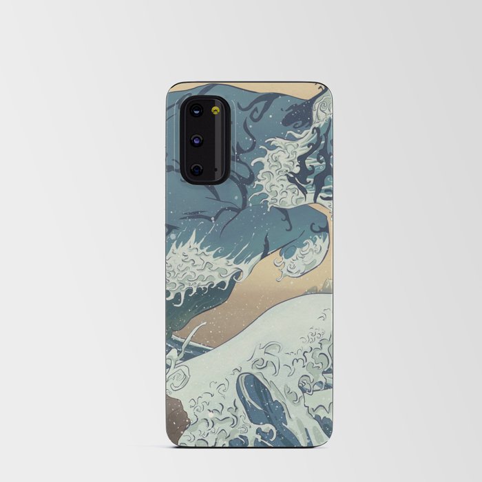 Ukiyo-e Tiger in the Waves Android Card Case