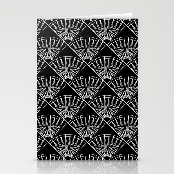 Art Decó Style Pattern Stationery Cards