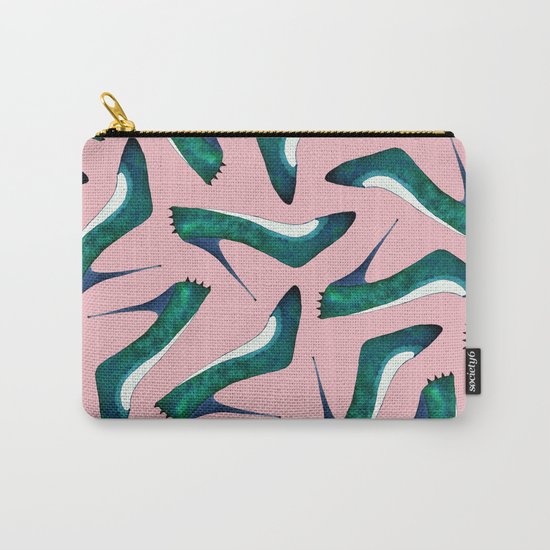Green With Envy Carry-All Pouch