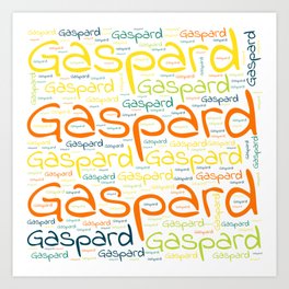 Gaspard Art Print