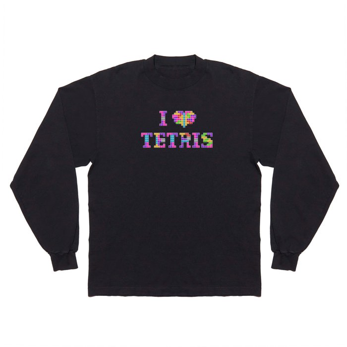 I <3 Tetris Long Sleeve T Shirt