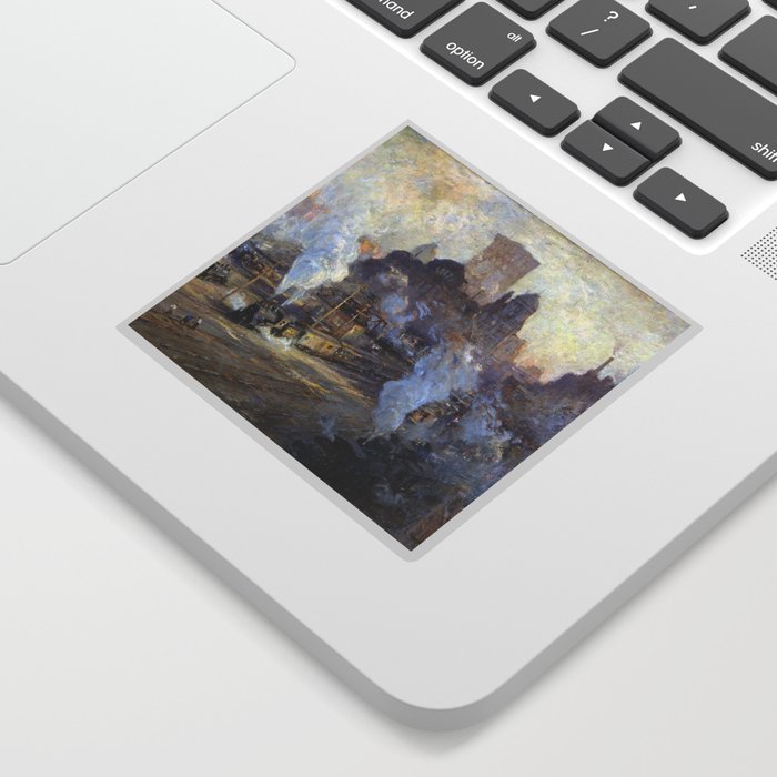 Colin Campbell Cooper Grand Central Station Sticker By Pdpress