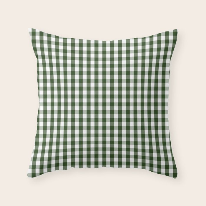 gingham cushion