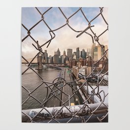 New York City Skyline Views Poster
