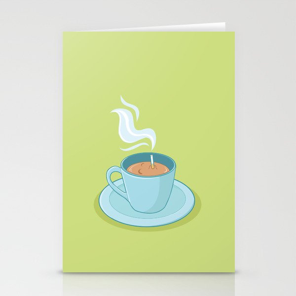 Hot Coffee, Not! Stationery Cards