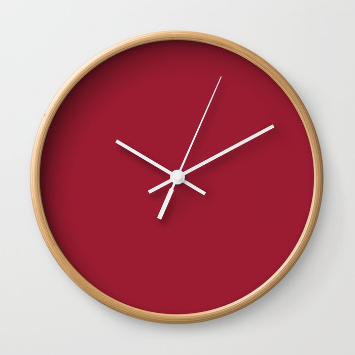 Monochrome Color of the year 2007 Chili pepper Wall Clock