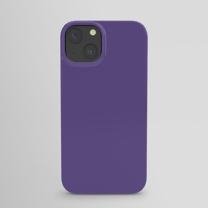 Pantone Ultra Violet 18-3838 Solid Color iPhone Case