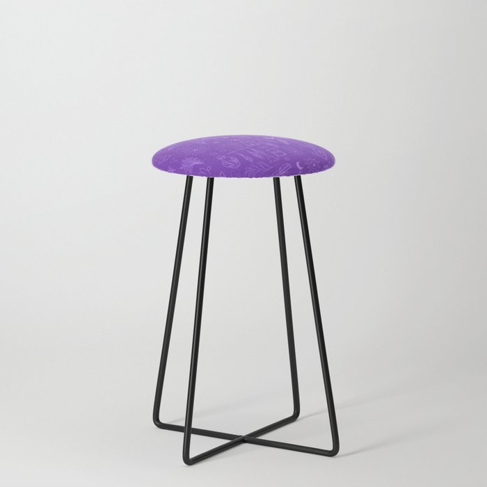 Mystic Cat 1 Counter Stool