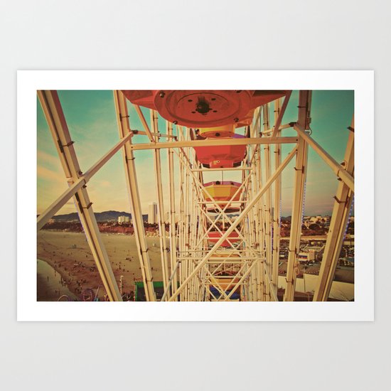 Ferris Wheel Art Print
