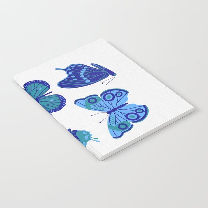 Texas Butterflies – Blue and Teal Notebook