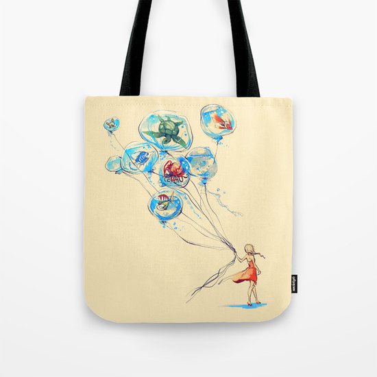 Water Balloons Tote Bag