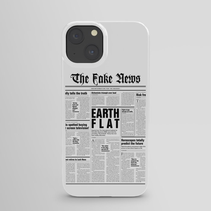 The Fake News Vol. 1, No. 1 iPhone Case