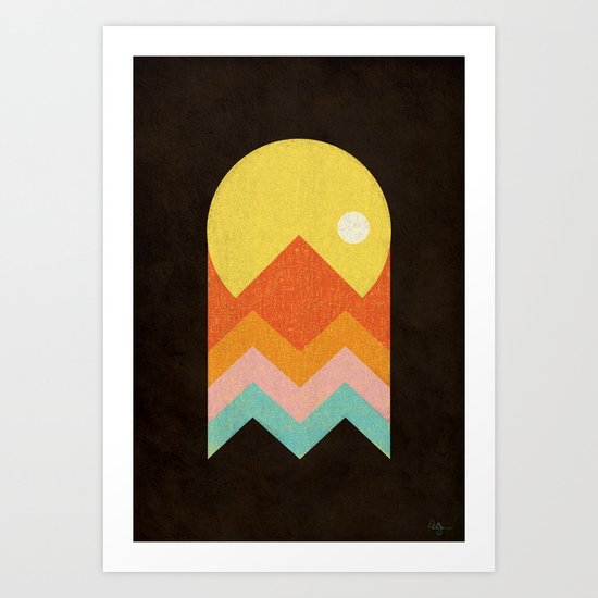 Amazeing Sunset Art Print